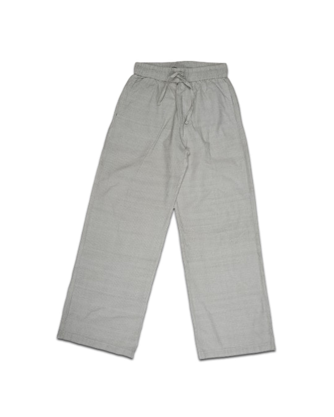 Zelig Branded Unisex Relaxed Fit Trouser - Light Grey UT-31