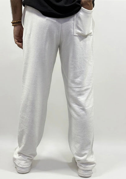 Sharke Branded Unisex Trouser Off White Colour UT-35