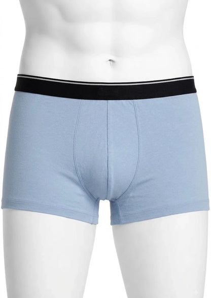 ZARRAA Branded Men's Solid Boxers (Pack of 3)