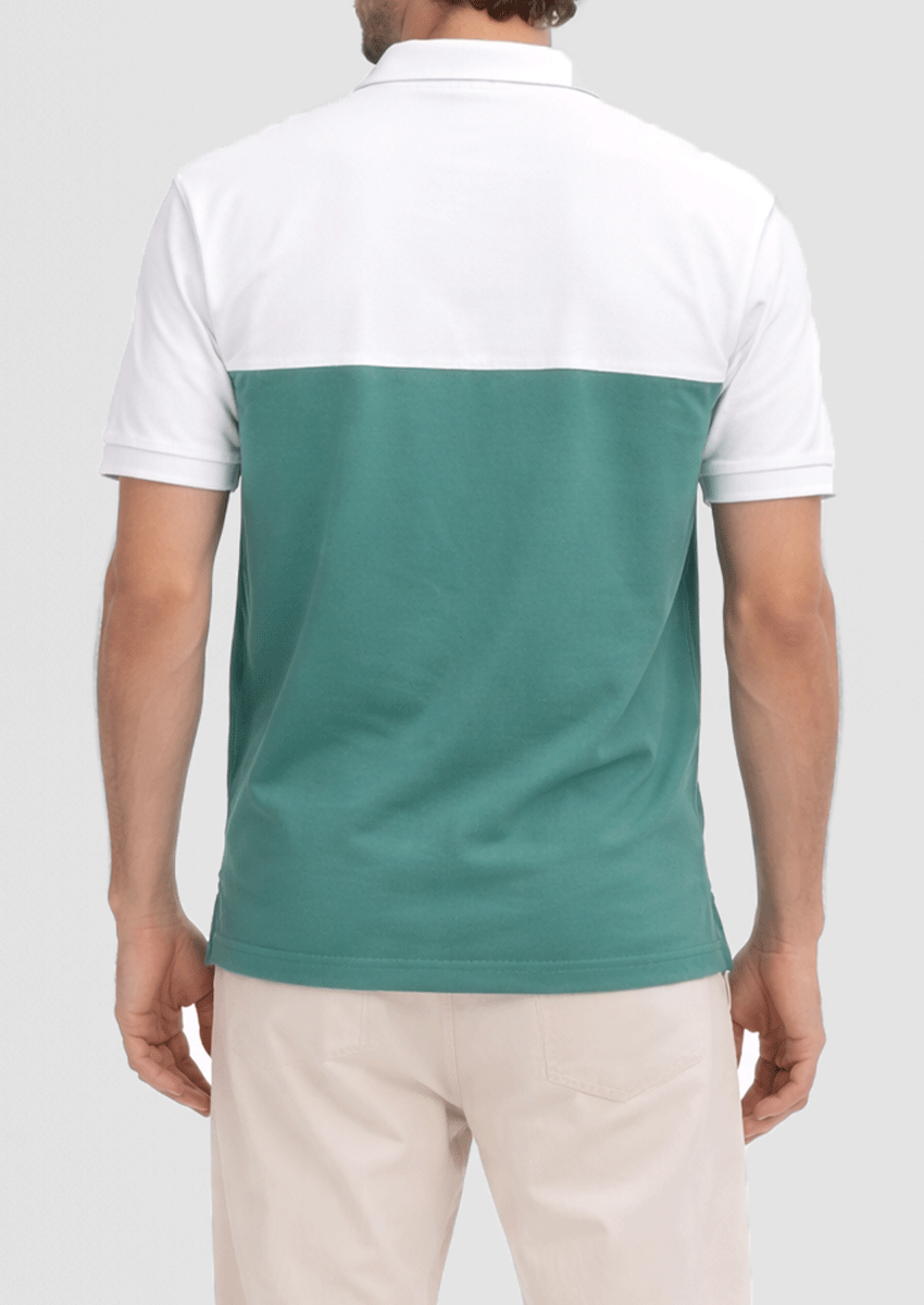 Spring Fld Branded Men’s Polo T-shirt – Sage Green MPT-75