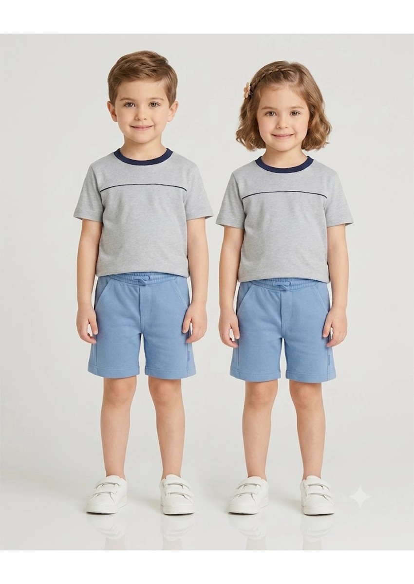 ZARRAA Boy's Premium Shorts Blue Color BST-17