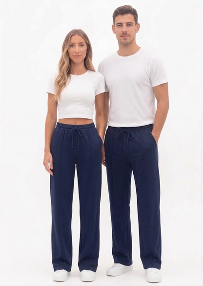 Bersk Branded Uni-Sex Trouser Navy Blue Colour UT-45