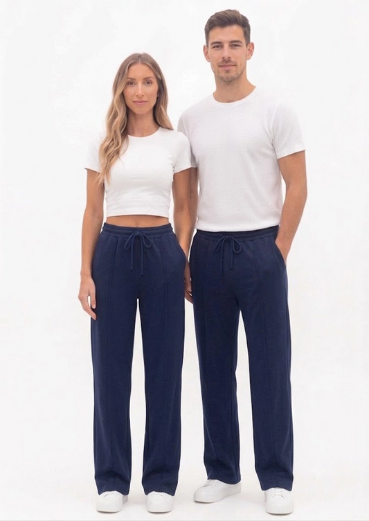 Bersk Branded Uni-Sex Trouser Navy Blue Colour UT-45