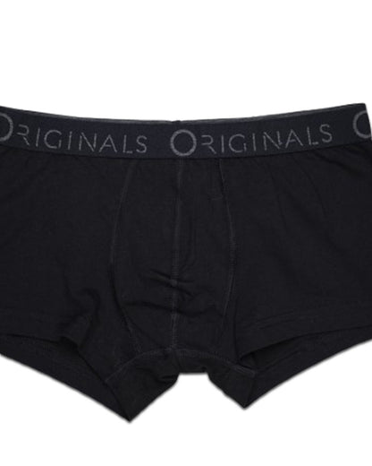Branded Originals Men’s Boxer Briefs – Classic Black BR-05