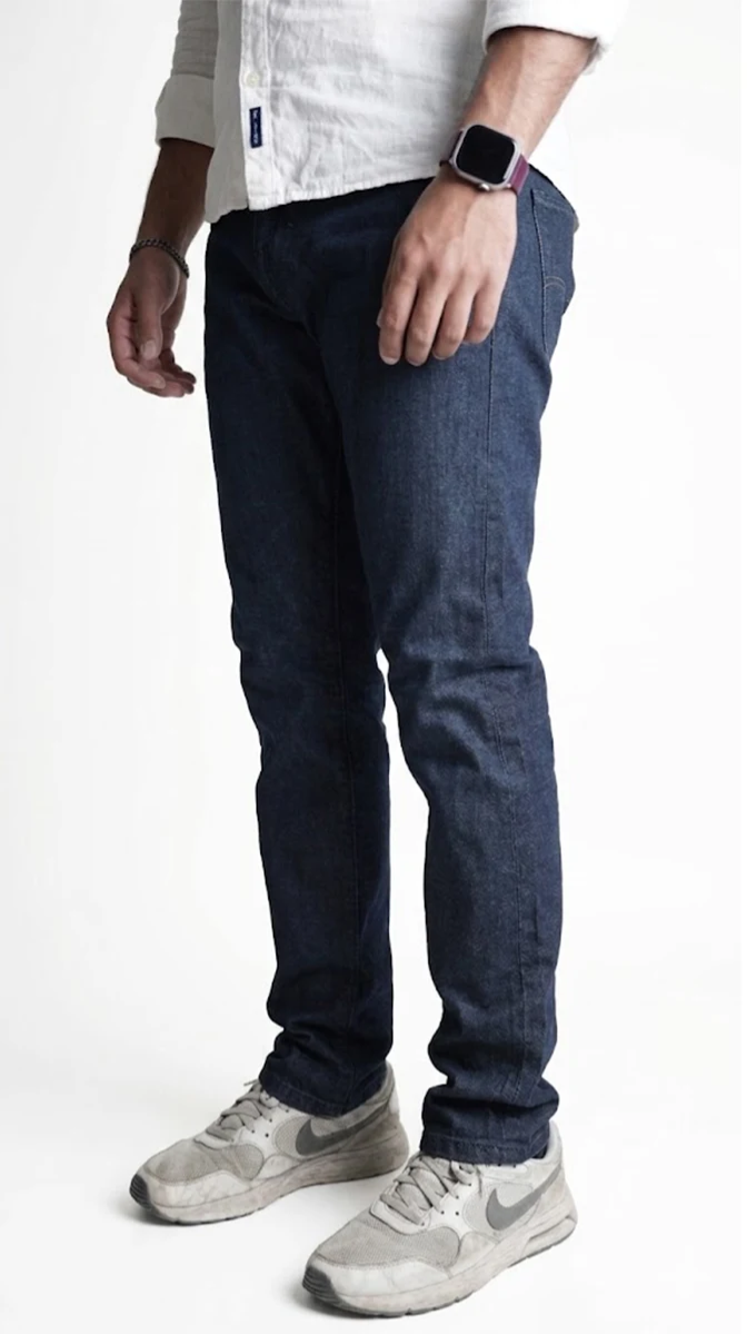 Guss Branded Men's Navy Blue Color Jeans MJ-03