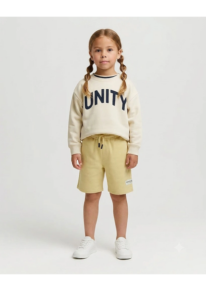 ZARRAA Boy's Premium Shorts Light Yellow Color BST-15
