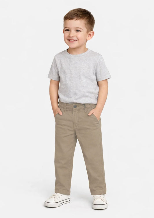Beverlly HEELS Branded Boys Khaki Chino Pants BCP-03