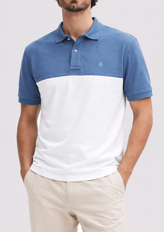 Spring Fld Branded Men’s Polo T-shirt – Steel Blue MPT-74