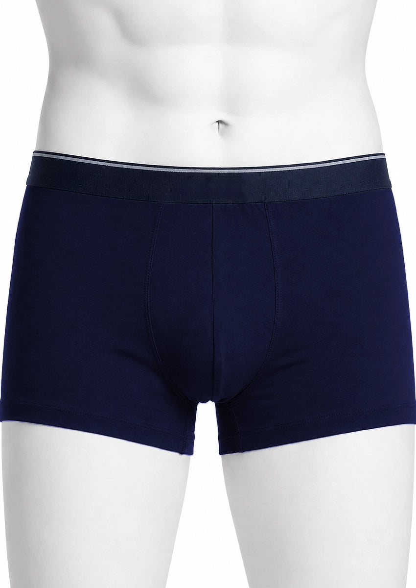 ZARRAA Branded Men's Solid Boxers (Pack of 3)
