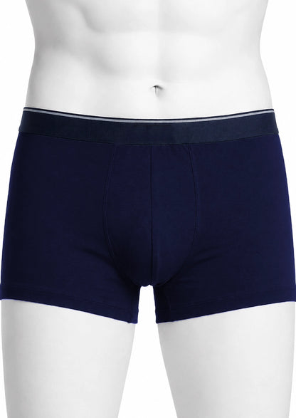 ZARRAA Branded Men's Solid Boxers (Pack of 3)
