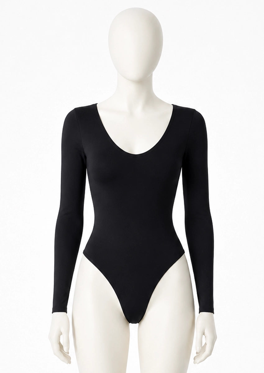 Misguidd Branded Women's Bodysuit Pack Of Three Black,White & Green/Pink Color
