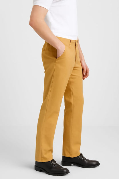 At cmpny Branded Men's Slim Fit Chino Pant Camel Brown Color MCP-15
