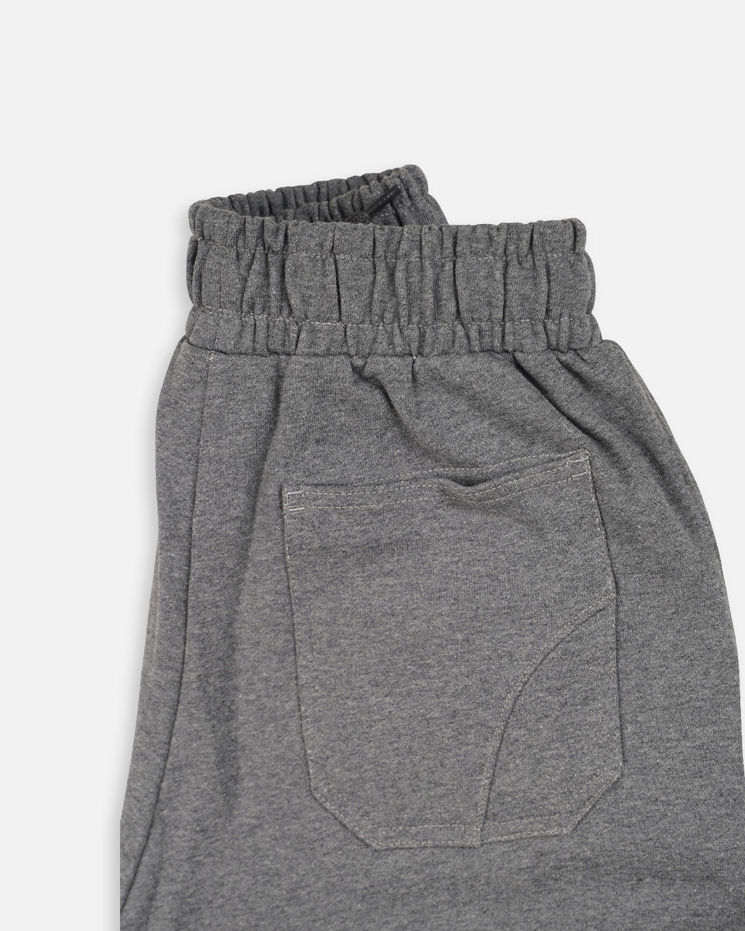 Younglay Winter Branded Unisex Fleece Wide-Leg Trousers – Grey UT-23