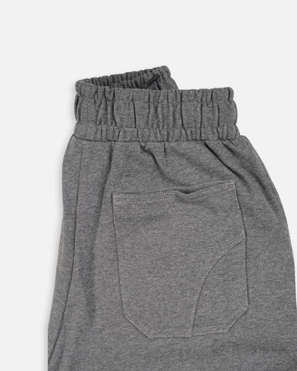 Younglay Winter Branded Unisex Fleece Wide-Leg Trousers – Grey UT-23