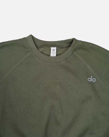 Alos Branded Essential Winter Fleece Co-Ord Set – Olive Green (Premium Export) WCS-19