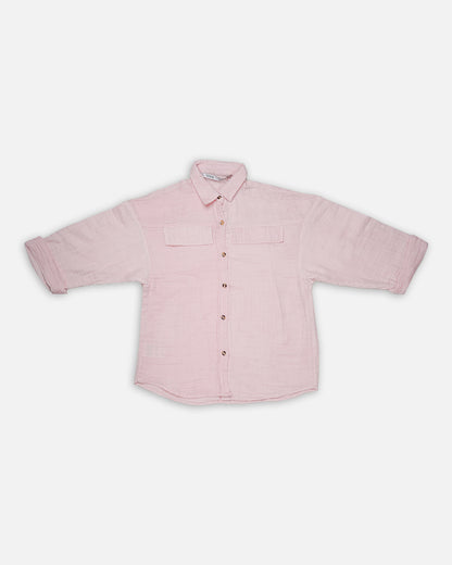 Spark Branded Women’s Premium Co-ord Set – Light Pink WCS-29