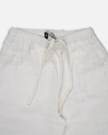 Spark Branded Women’s Premium Co-ord Set – White WCS-28