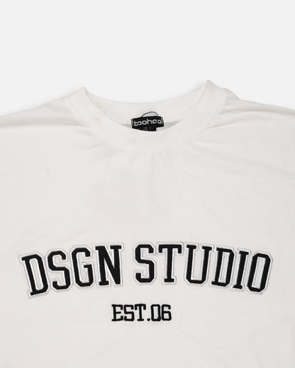 BOOH Branded Women’s Classic Logo T-Shirt – White WT-05