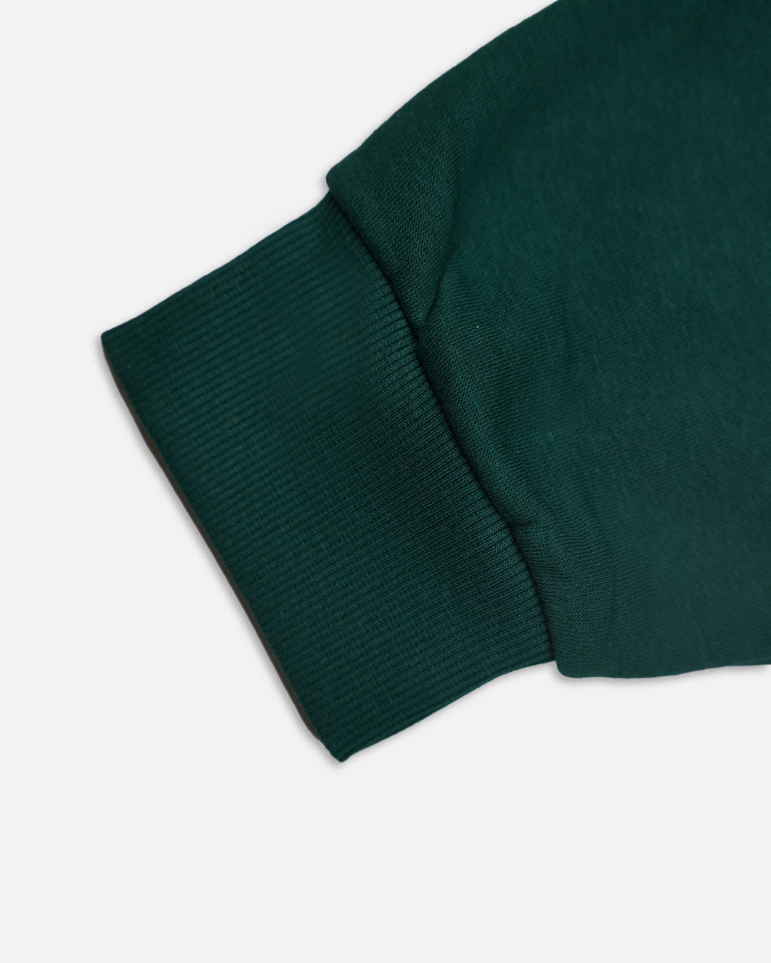 Teranovy Branded Women’s Cropped Hoodie – Dark Green WHD-02