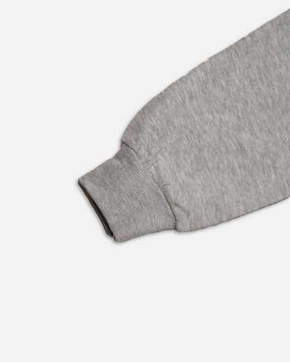 Teranovy Branded Women’s Cropped Hoodie – Light Grey WHD-03