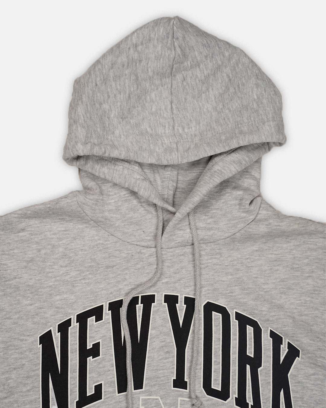 Teranovy Branded Women’s New York Crop Hoodie – Grey WHD-01
