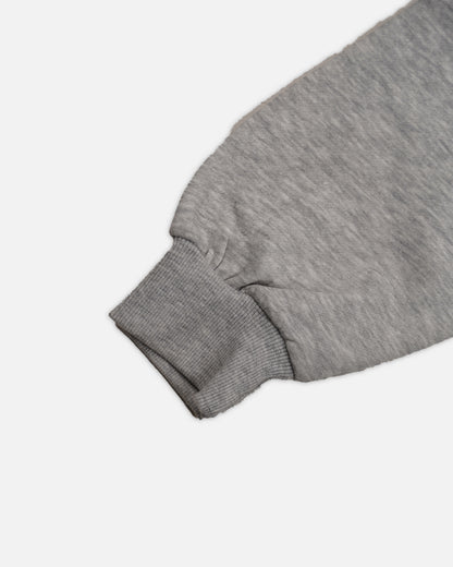 Teranovy Branded Women’s New York Crop Hoodie – Grey WHD-01