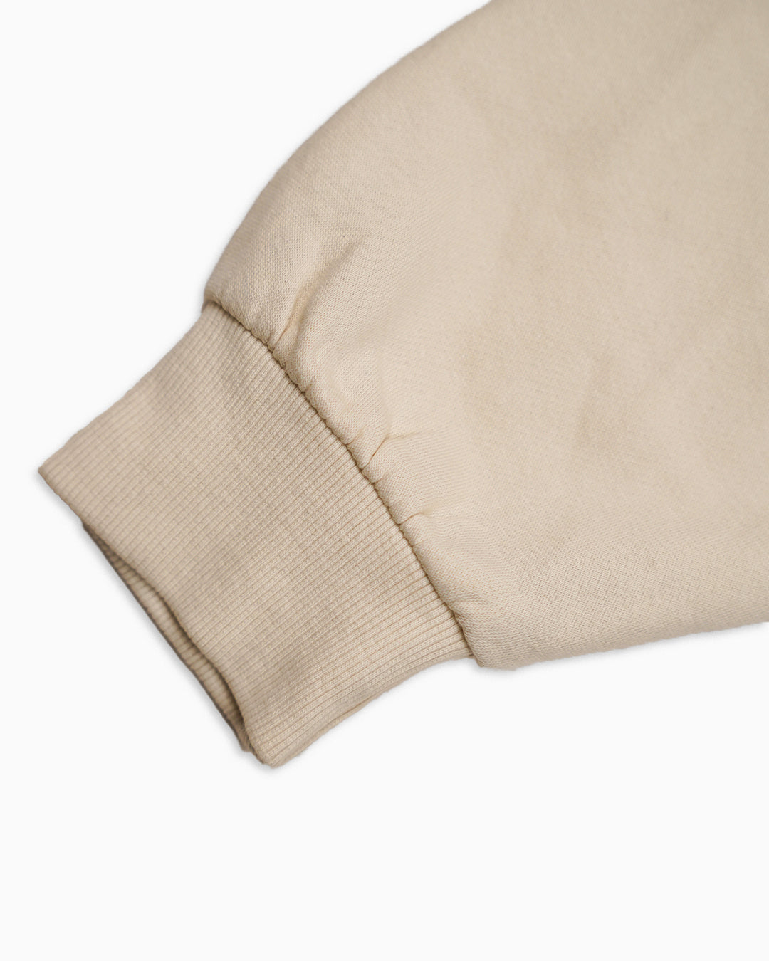 Teranovy Branded Winter Women’s Crop Hoodie – New York Print (Beige) WHD-07