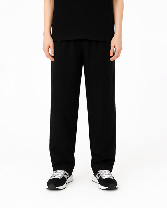 Spark Branded Unisex Wild leg Trouser Black Color Ut-17