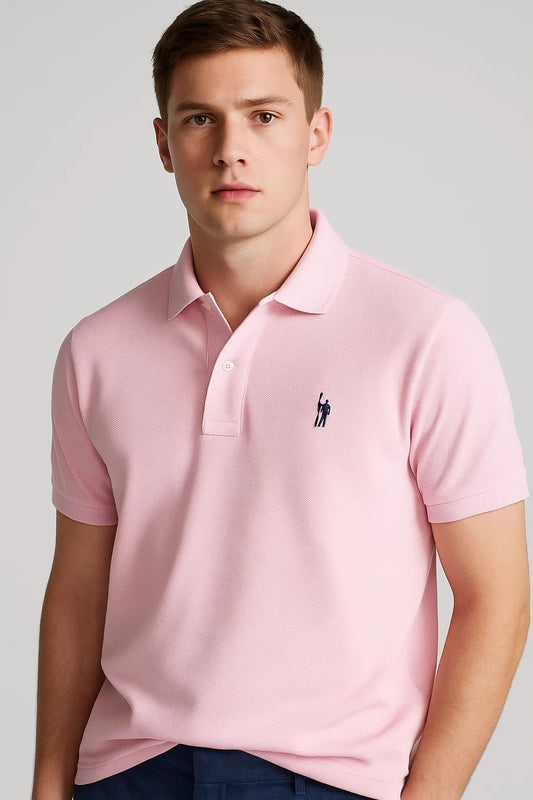 US Pollo Branded Men's Polo T-shirt Pink Color MPT-24