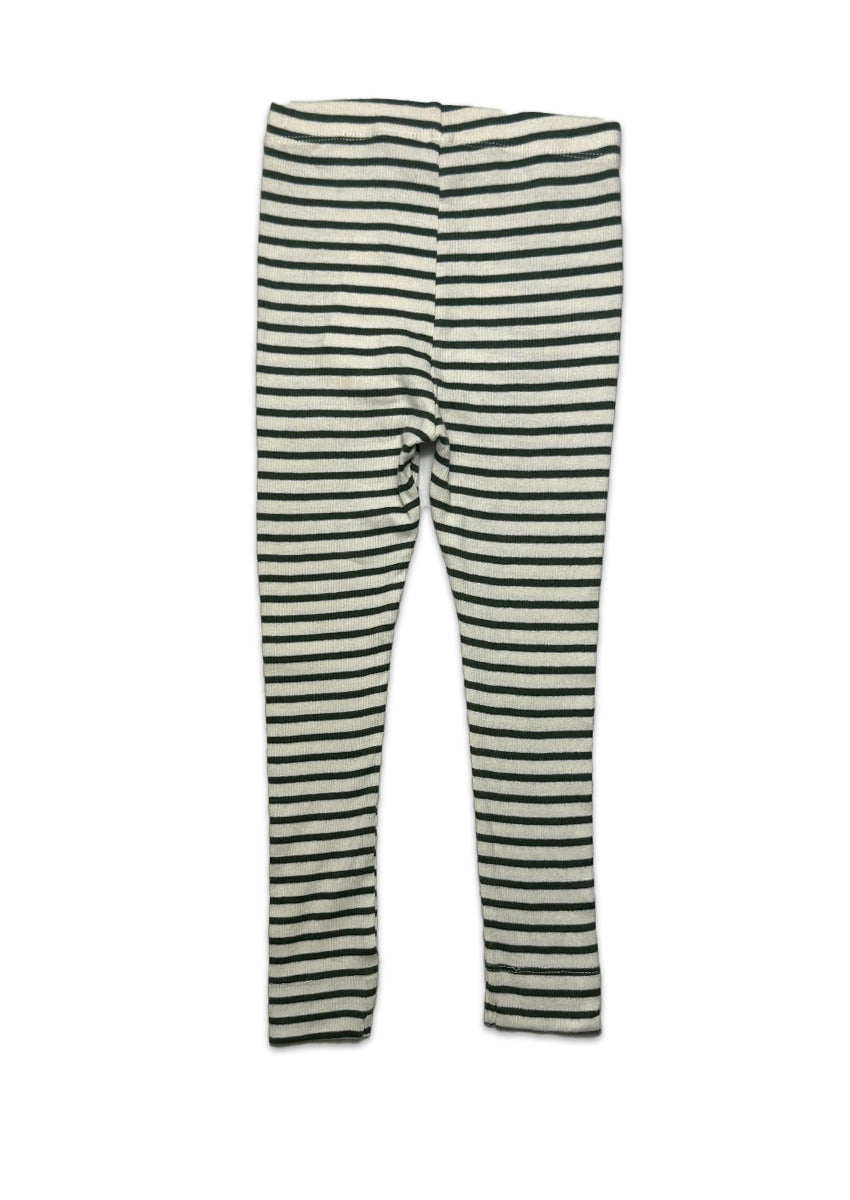 Branded Girl's Tides White Color with Dark Green stripes GTD-05
