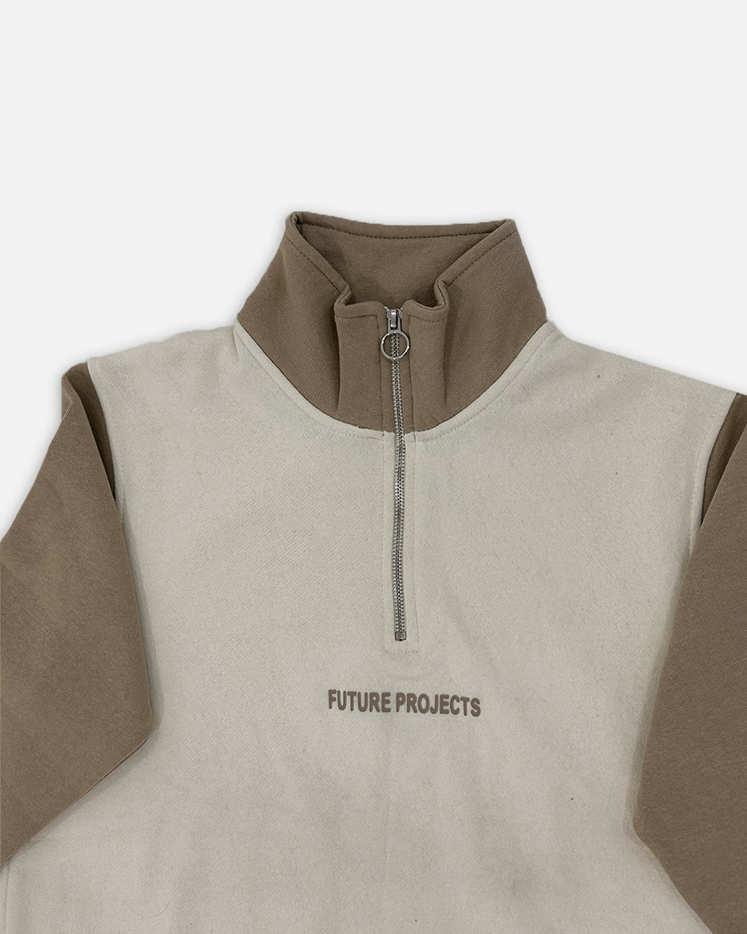 Primk Branded Winter Unisex Premium Fleece Tracksuit Co-ord set – LBeige & Mocha UCS-03