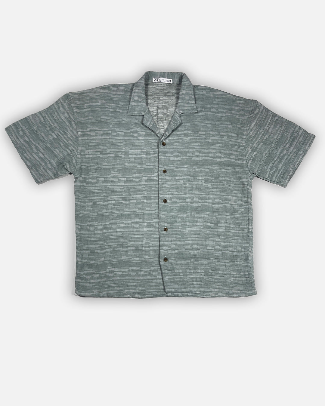 ZARRAA Branded Men's Textured Co-ord Set Green Color MCS-05