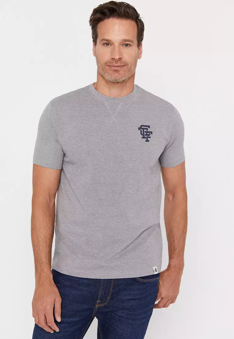 Men s T shirt Light Grey Color FT 01 20