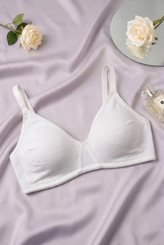 Branded Comfort Cotton Non-Padded Bra WBS-07