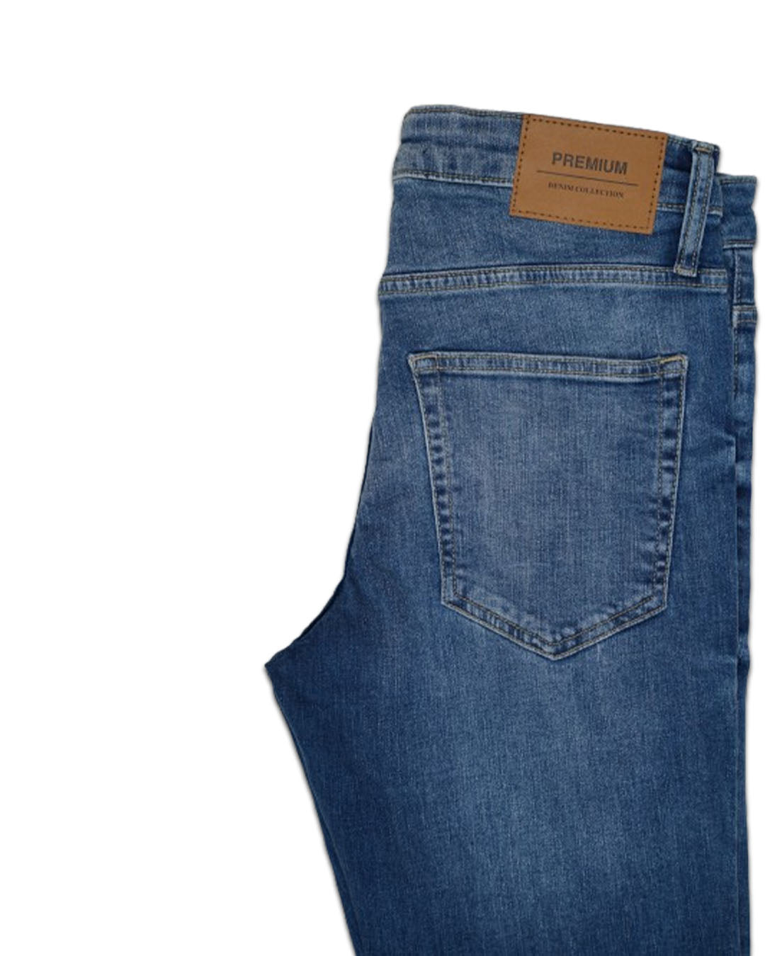 Zelig Branded Men’s Premium Slim Fit Blue Denim Jeans MJ-12