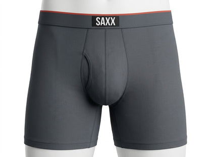 Branded Men’s Premium Boxer - Dark Grey BR-12
