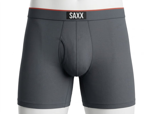Branded Men’s Premium Boxer - Dark Grey BR-12
