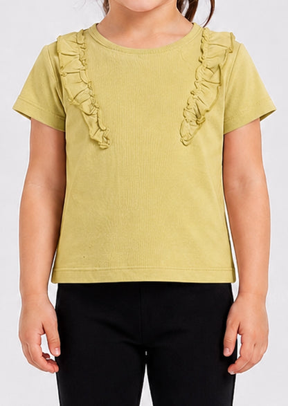 Branded Girl T-shirt Pink Color GTS-08