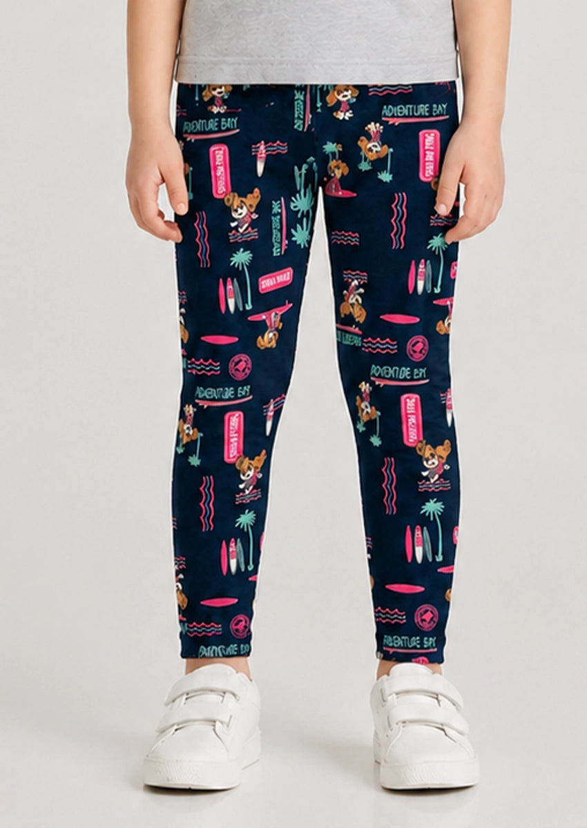 Branded Girl's Tides Navy Blue Color GTD-01