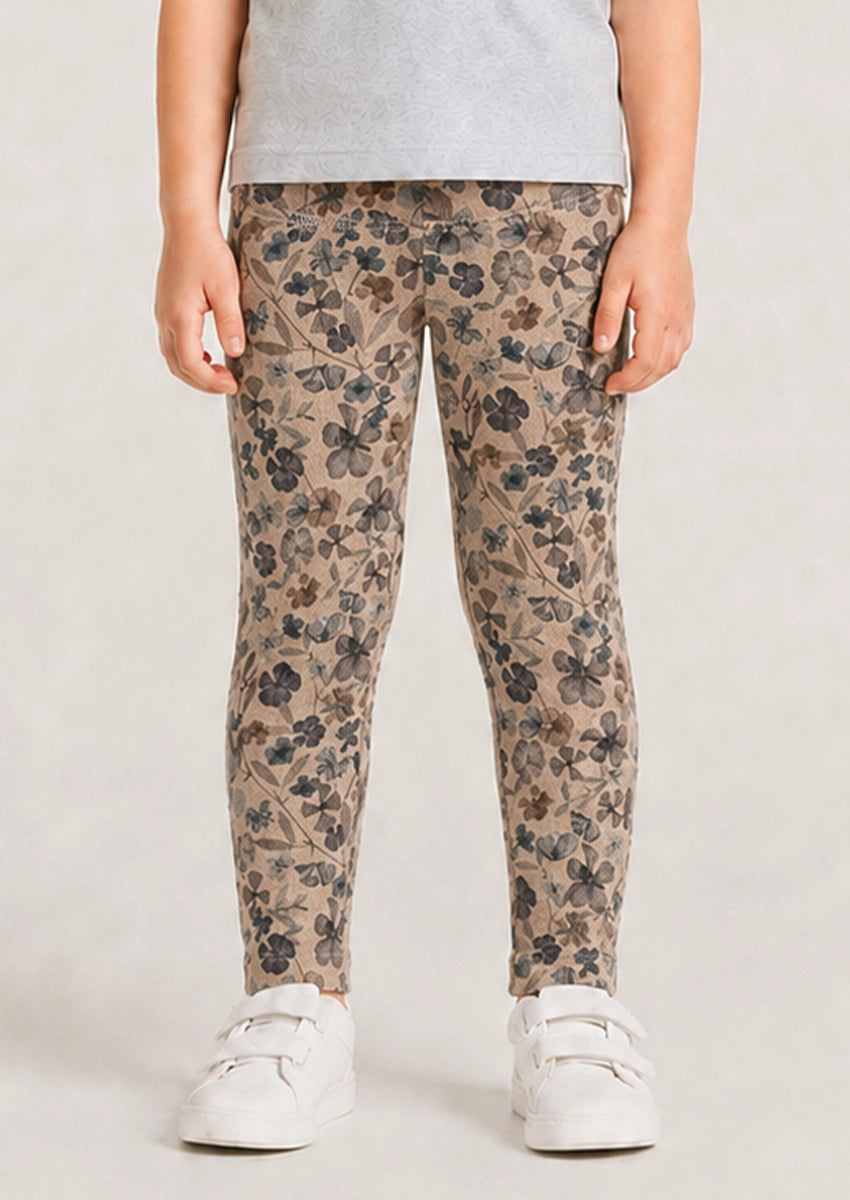 Branded Girl's Tides Rust Color With Floral Printed GTD-15