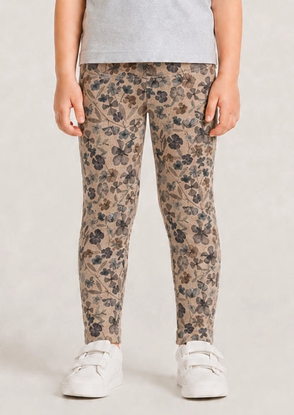 Branded Girl's Tides Rust Color With Floral Printed GTD-15