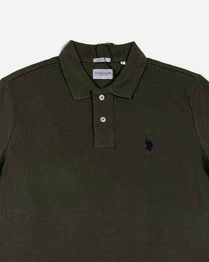 US Pollo Branded Men's Polo T-shirt Green Color MPT-15