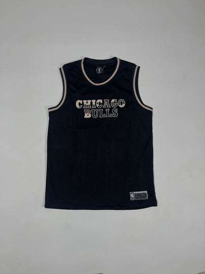 NBBA Branded Boy's Polyester Sando Black Color BSO-02