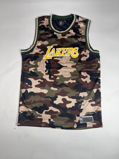 NBBA Branded Boy's Polyester Sando Camouflage Print BSO-01