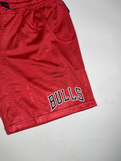 NBBA Branded Boy's Polyester Shorts Red Color BST-01