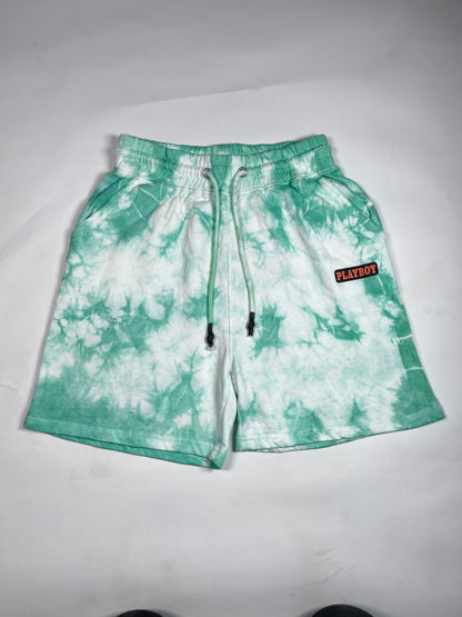 Misguidd Branded Women's Short White & Green Color MWS-06