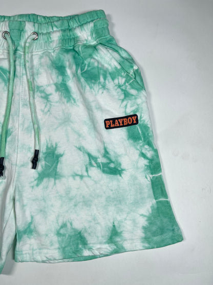 Misguidd Branded Women's Short White & Green Color MWS-06