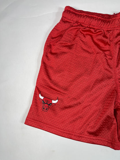NBA Branded Boy's Polyester Shorts Red Color BST-02
