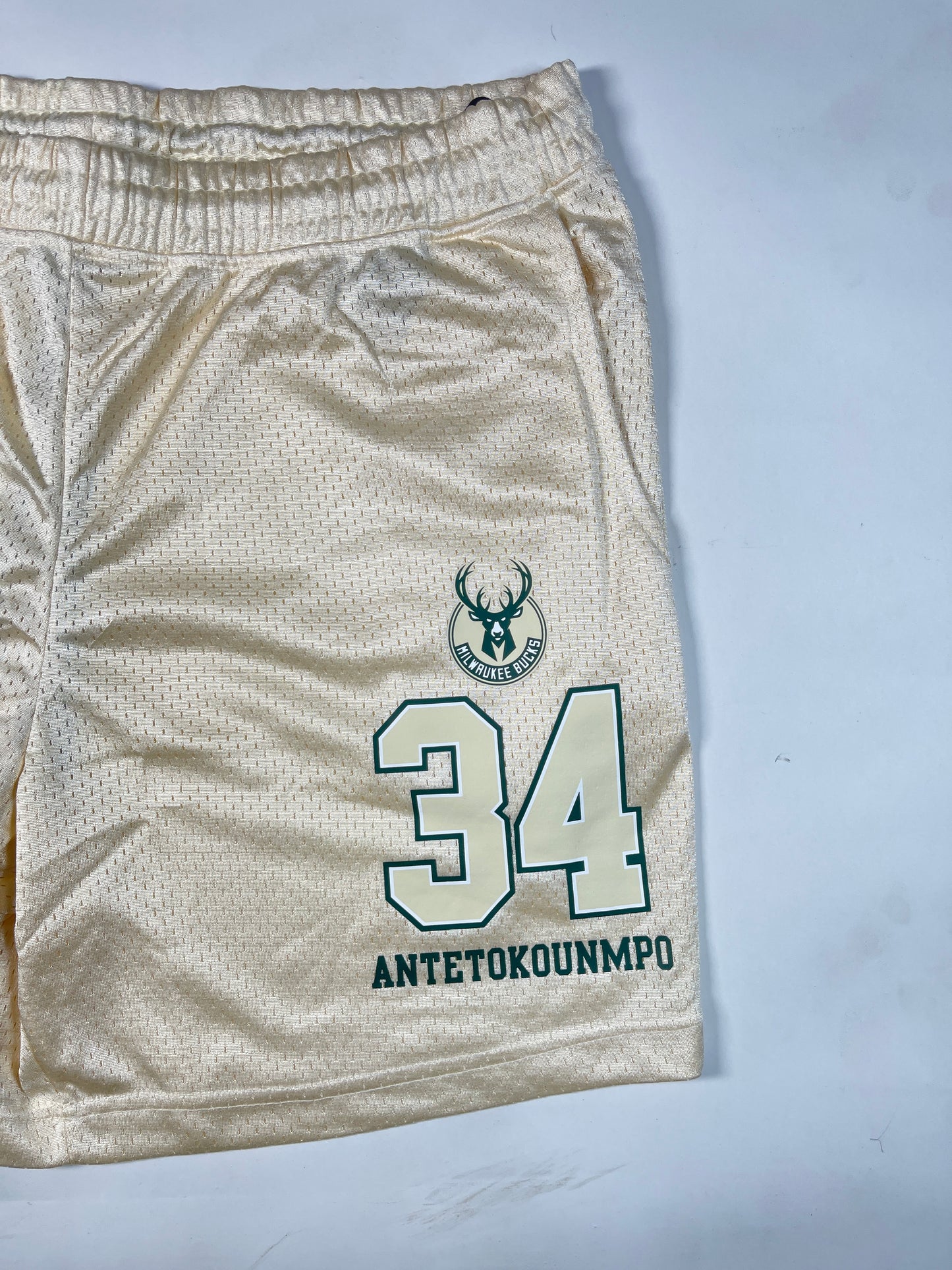 NBBA Branded Men's Polyester Short Golden Color MST-02
