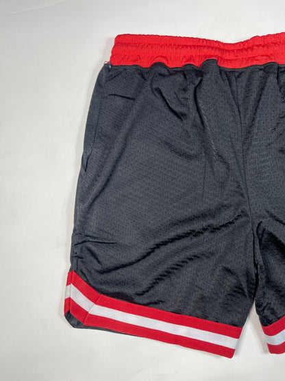 NBBA Branded Boy's Polyester Shorts Black Color BST-03